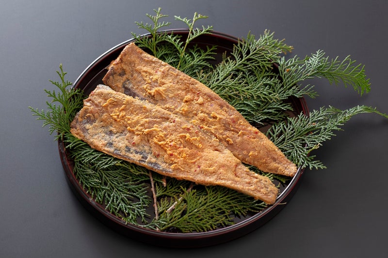 鯖へしこ漬 ノルウェー産 (半身)
